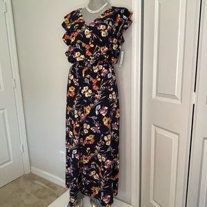 NWT - Apt 9 Floral Wide Leg Jumpsuit.